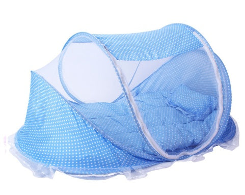 Load image into Gallery viewer, Foldable  Baby Bed Net With Pillow Net 2pieces Set
