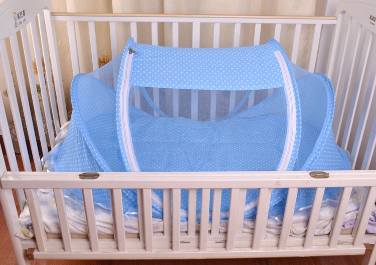 Load image into Gallery viewer, Foldable  Baby Bed Net With Pillow Net 2pieces Set
