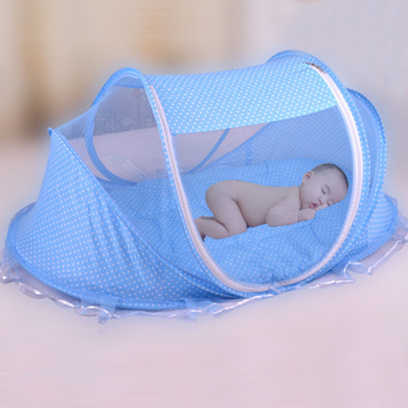 Load image into Gallery viewer, Foldable  Baby Bed Net With Pillow Net 2pieces Set
