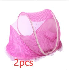 Load image into Gallery viewer, Foldable  Baby Bed Net With Pillow Net 2pieces Set
