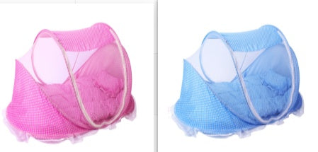 Load image into Gallery viewer, Foldable  Baby Bed Net With Pillow Net 2pieces Set
