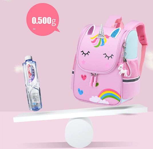 Wasserdichter Einhorn-Rucksack für Mädchen