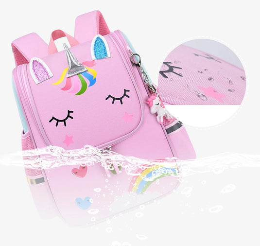 Wasserdichter Einhorn-Rucksack für Mädchen