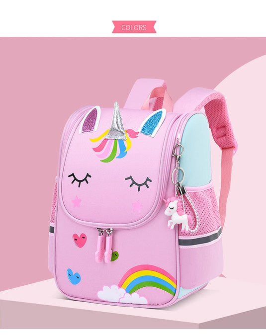 Wasserdichter Einhorn-Rucksack für Mädchen