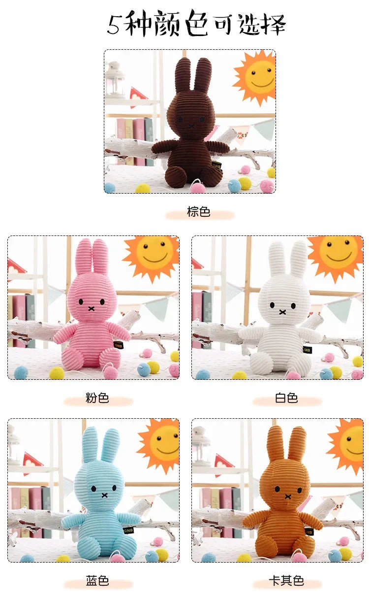 Load image into Gallery viewer, Kawaii Miffy Kaninchen Plüschspielzeug: Hochwertige Dekoration
