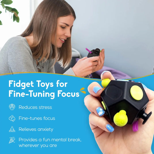 12-Seitige Fidget Cube Spielzeuge