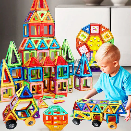 Großes Magnetisches Baustein-Set für Kinder