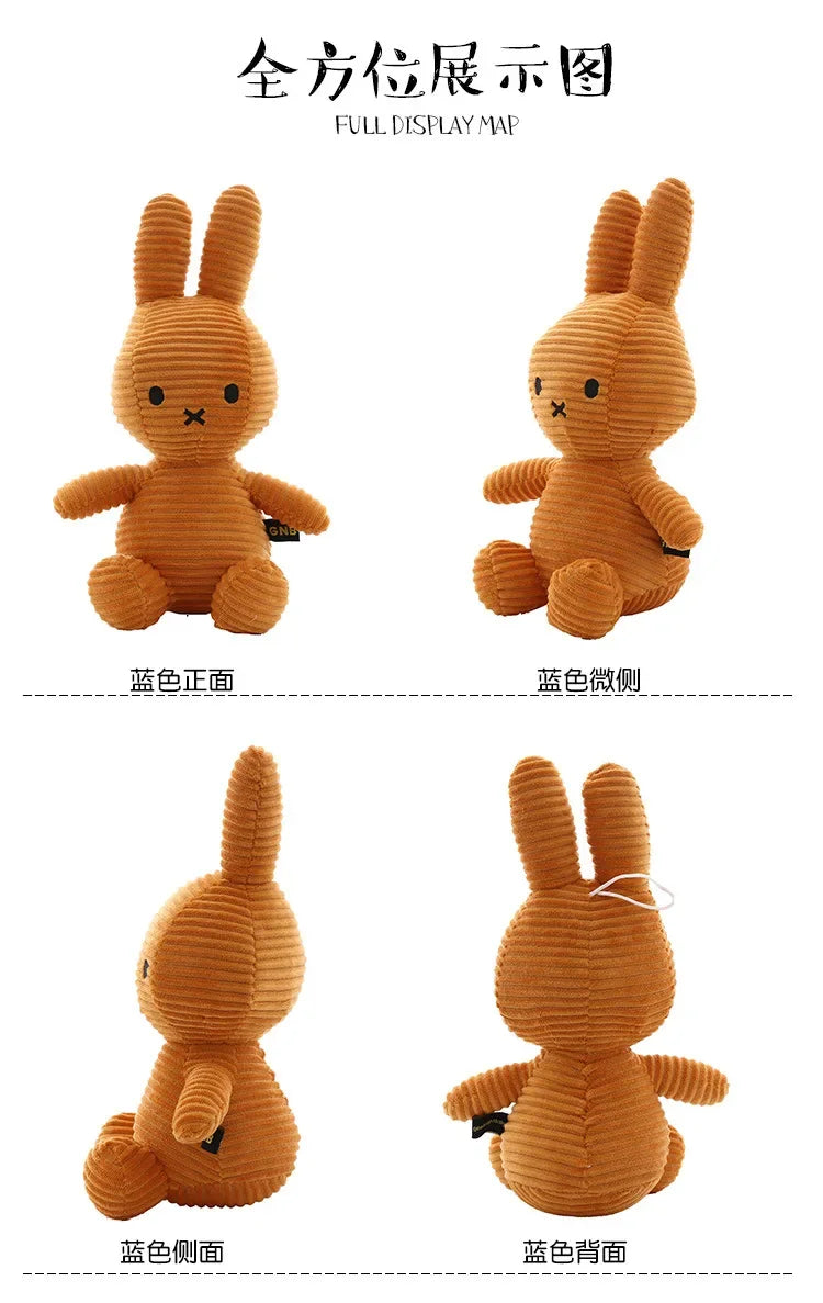 Load image into Gallery viewer, Kawaii Miffy Kaninchen Plüschspielzeug: Hochwertige Dekoration
