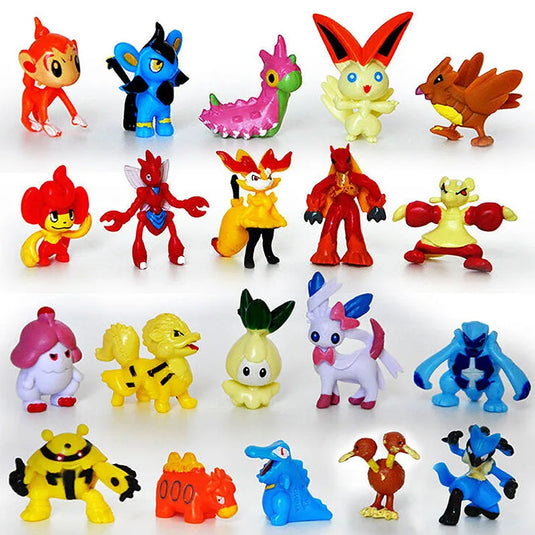 144 Mini Pokémon Figuren Set