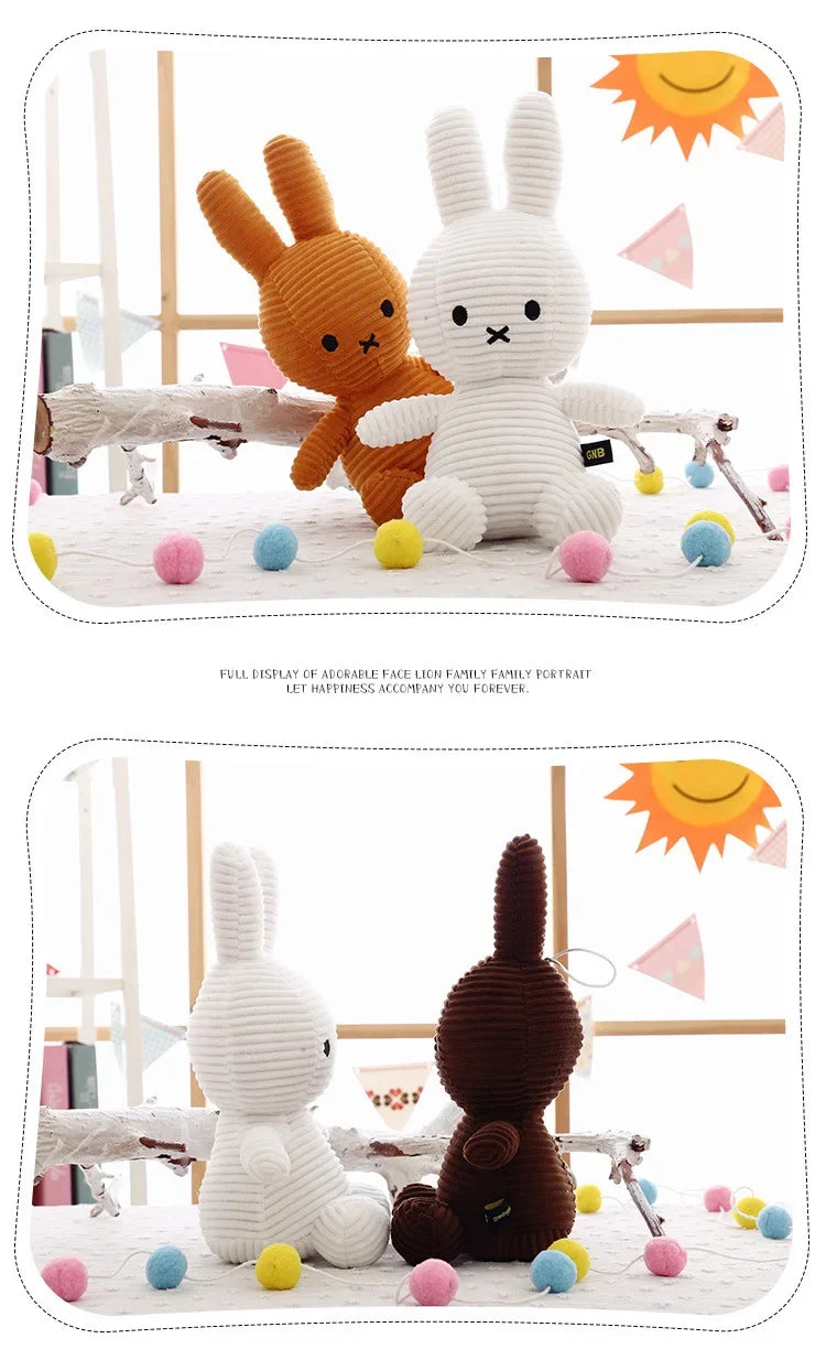 Load image into Gallery viewer, Kawaii Miffy Kaninchen Plüschspielzeug: Hochwertige Dekoration
