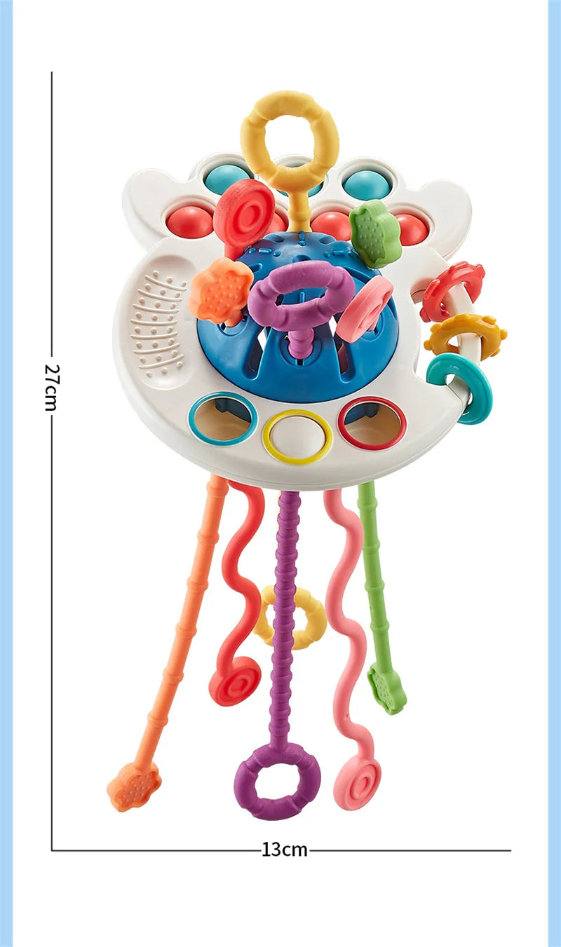 Load image into Gallery viewer, Montessori-Spielzeug für Babys: Zieh-Schnur-Sensory Toy
