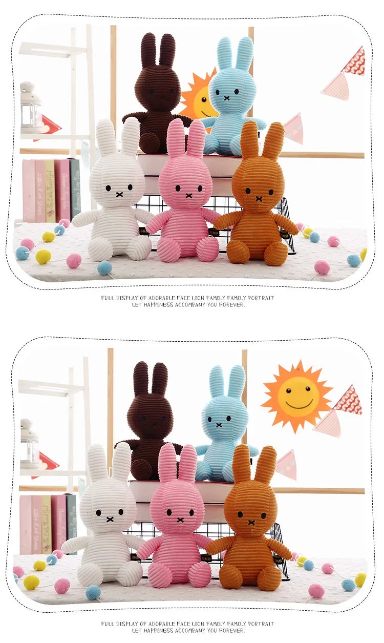 Load image into Gallery viewer, Kawaii Miffy Kaninchen Plüschspielzeug: Hochwertige Dekoration
