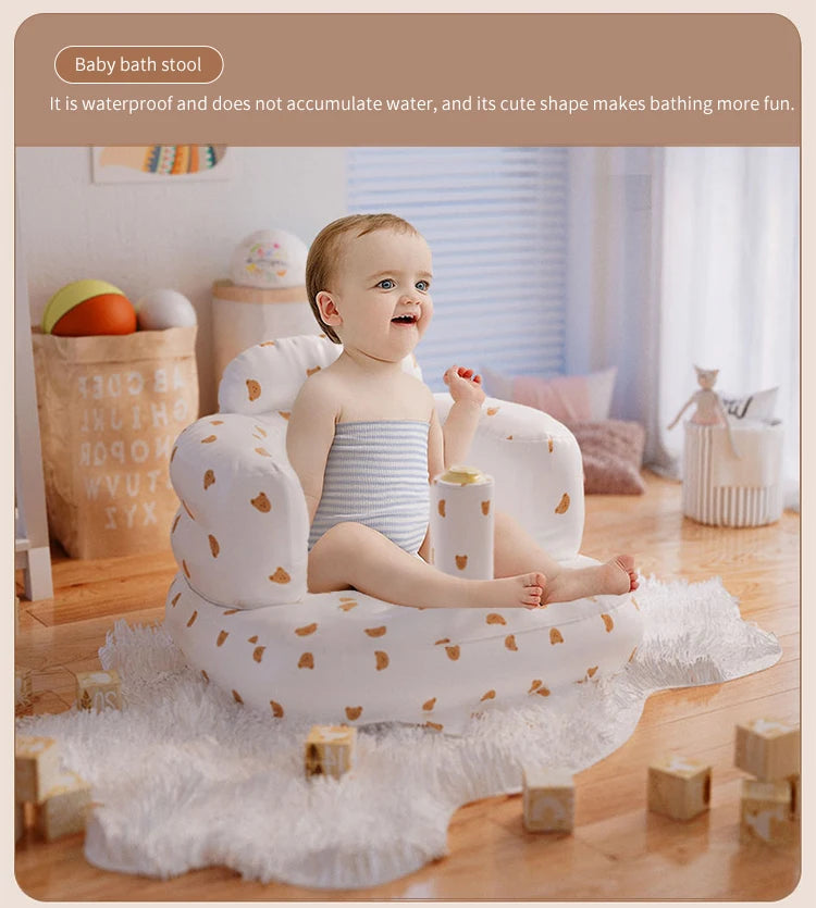 Load image into Gallery viewer, Aufblasbares Baby-Sofa: Multifunktionale Sitzgelegenheit für Kinder
