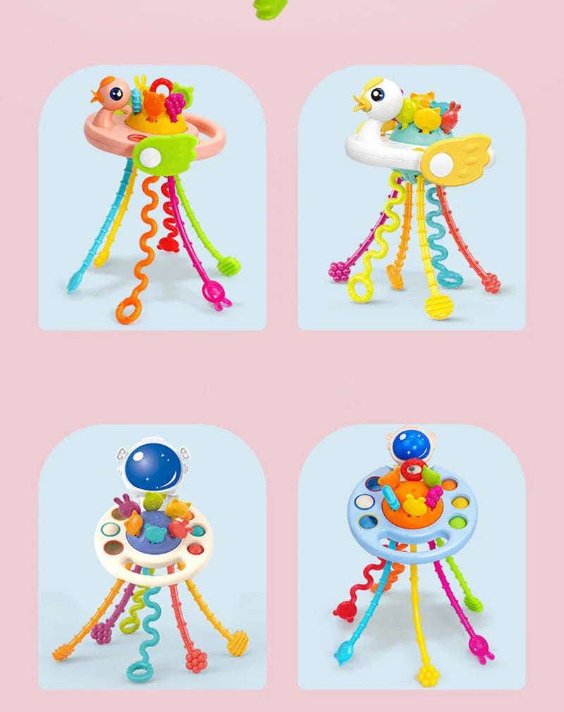 Load image into Gallery viewer, Montessori-Spielzeug für Babys: Zieh-Schnur-Sensory Toy
