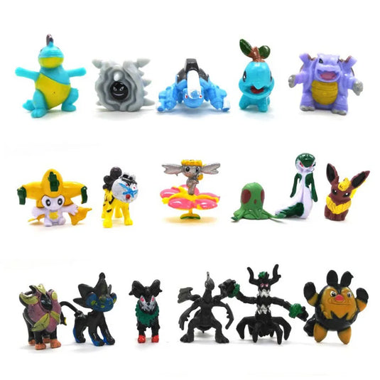 144 Mini Pokémon Figuren Set